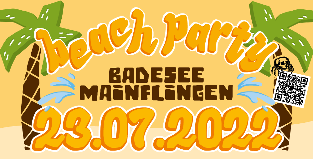 banner Beachparty